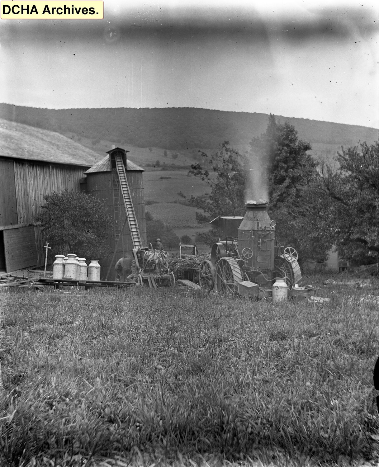 Burns Farm circa 1900, Bovina.